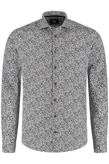 Overhemd Blumfontain bloemprint