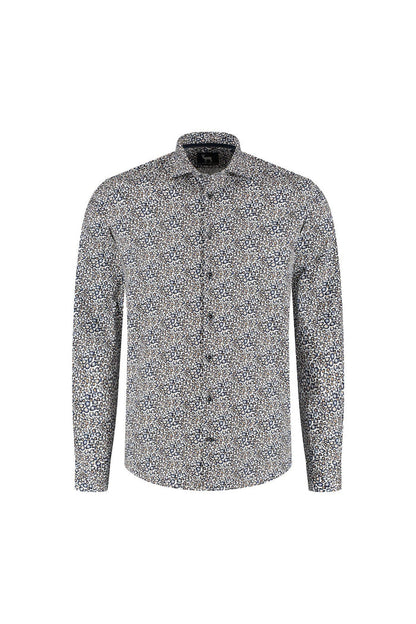 Overhemd Blumfontain bloemprint
