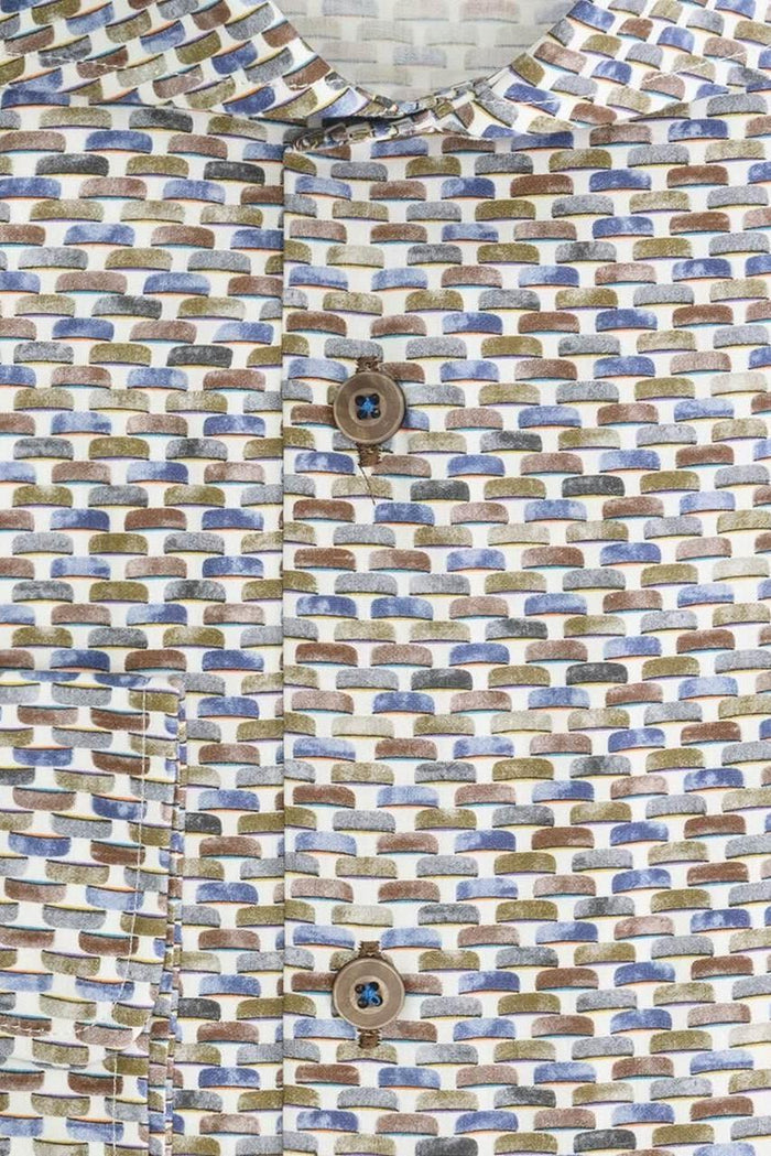 Overhemd Blumfontain schijfprint