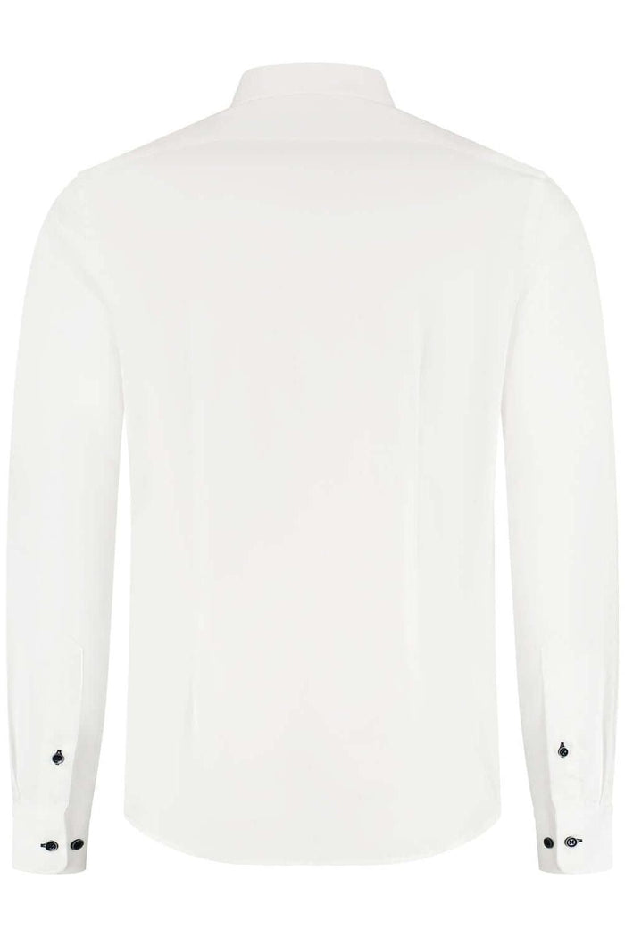Overhemd Blumfontain uni wit