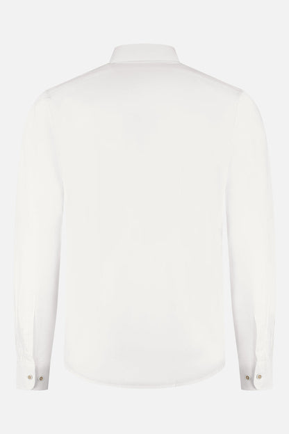 Overhemd linnen-katoen off-white