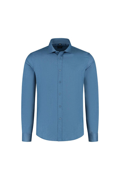 Overhemd slimfit bamboe