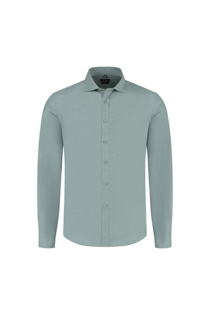 Overhemd slimfit bamboe