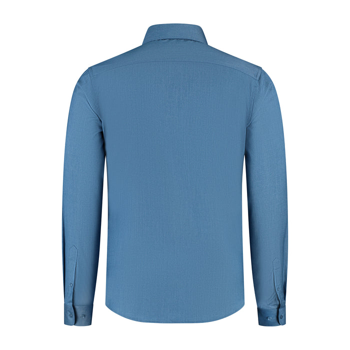 Overhemd slimfit bamboe