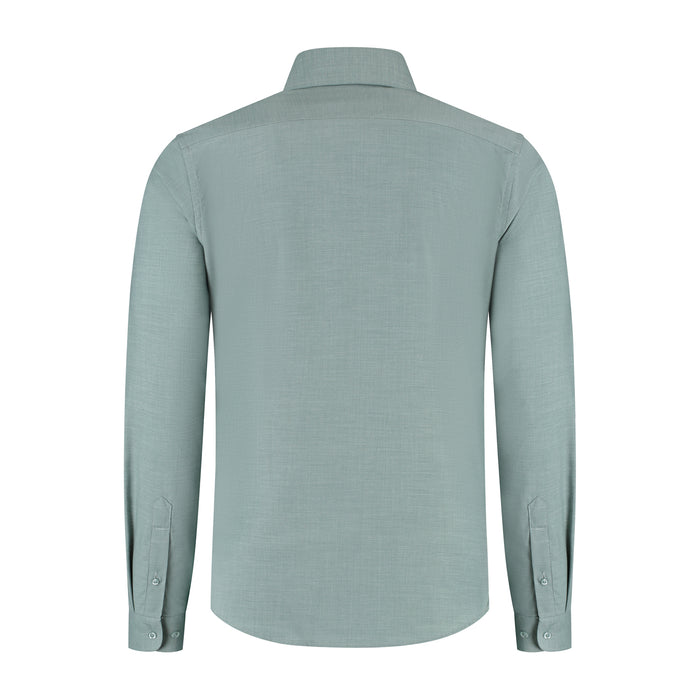 Overhemd slimfit bamboe
