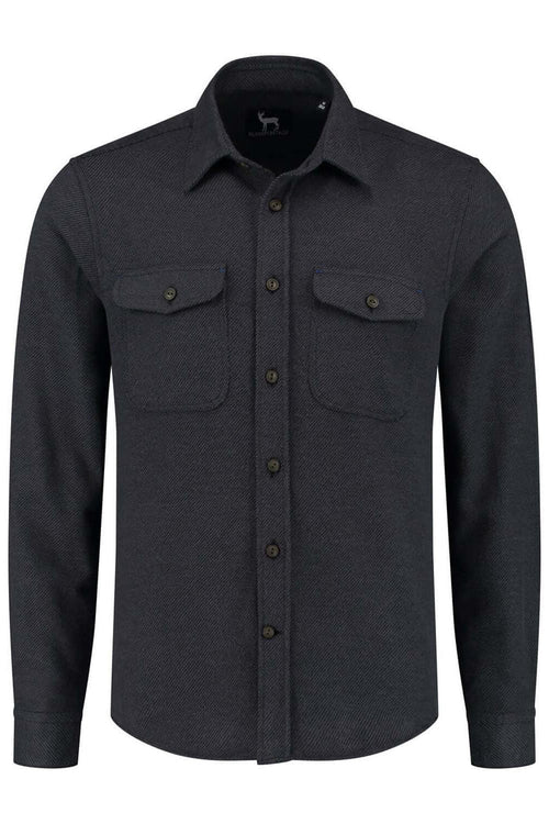 Overshirt antra - Katoenen overshirt met knopen en twee borstzakken voor ademend comfort.