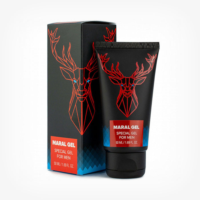 Pachet pentru bărbați: Capsule afrodisiace MARATON FORTE, 4 buc +  Gel MARAL Original, 50 ml