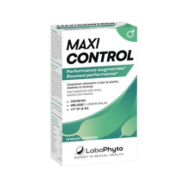 Pachet pentru bărbați: Capsule LaboPhyto Maxi Control, 60 buc + Gel LaboPhyto Maxi Control, 60 ml