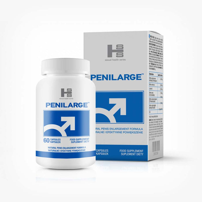 Pachet pentru bărbați: Capsule SHS Penilarge, 60 buc + Cremă SHS Penilarge, 50 ml
