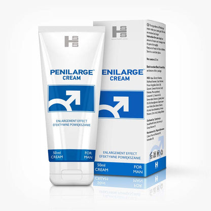 Pachet pentru bărbați: Capsule SHS Penilarge, 60 buc + Cremă SHS Penilarge, 50 ml