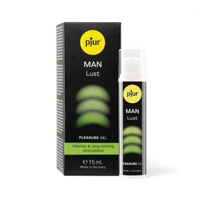 Pachet pentru cupluri: Gel bărbați PJUR Man Lust, 15 ml + Gel femei PJUR Lust Intense, 15 ml