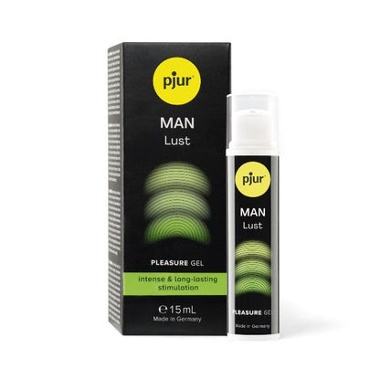 Pachet pentru cupluri: Gel bărbați PJUR Man Lust, 15 ml + Gel femei PJUR Lust Intense, 15 ml