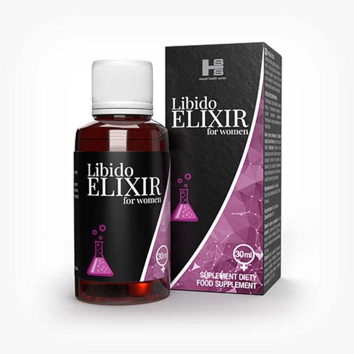Pachet pentru femei: Capsule afrodisiace LADIES DREAM, 2 buc + Picaturi Libido Elixir For Women, 30 ml