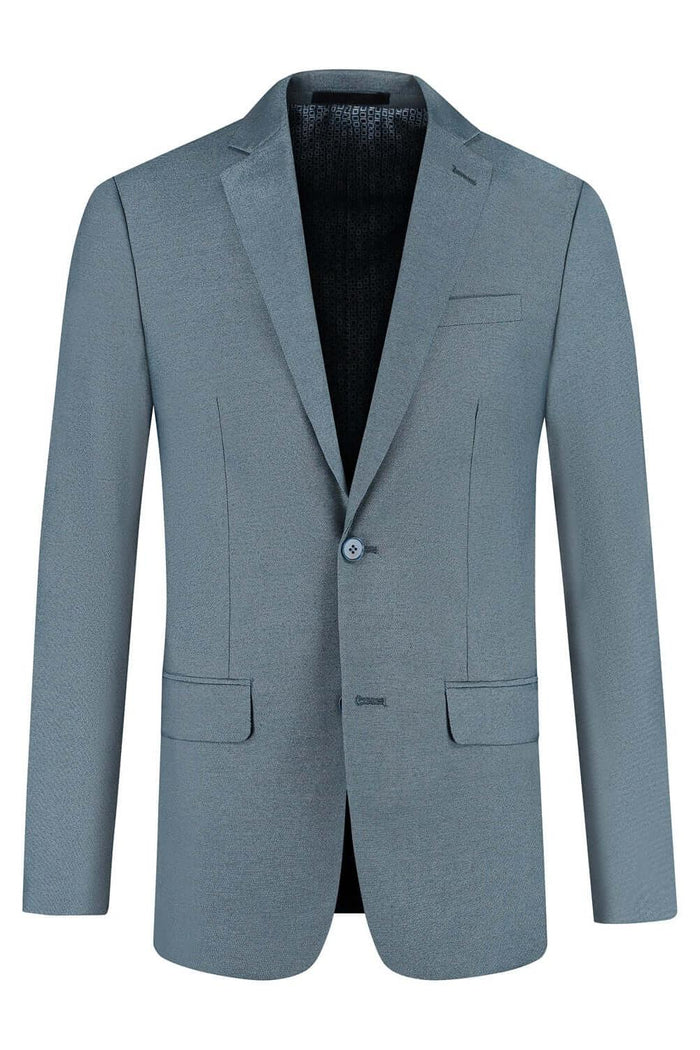 Pak 2-delig Midnight Teal - Modern donker teal blazer met twee zakken, elegant en stijlvol.