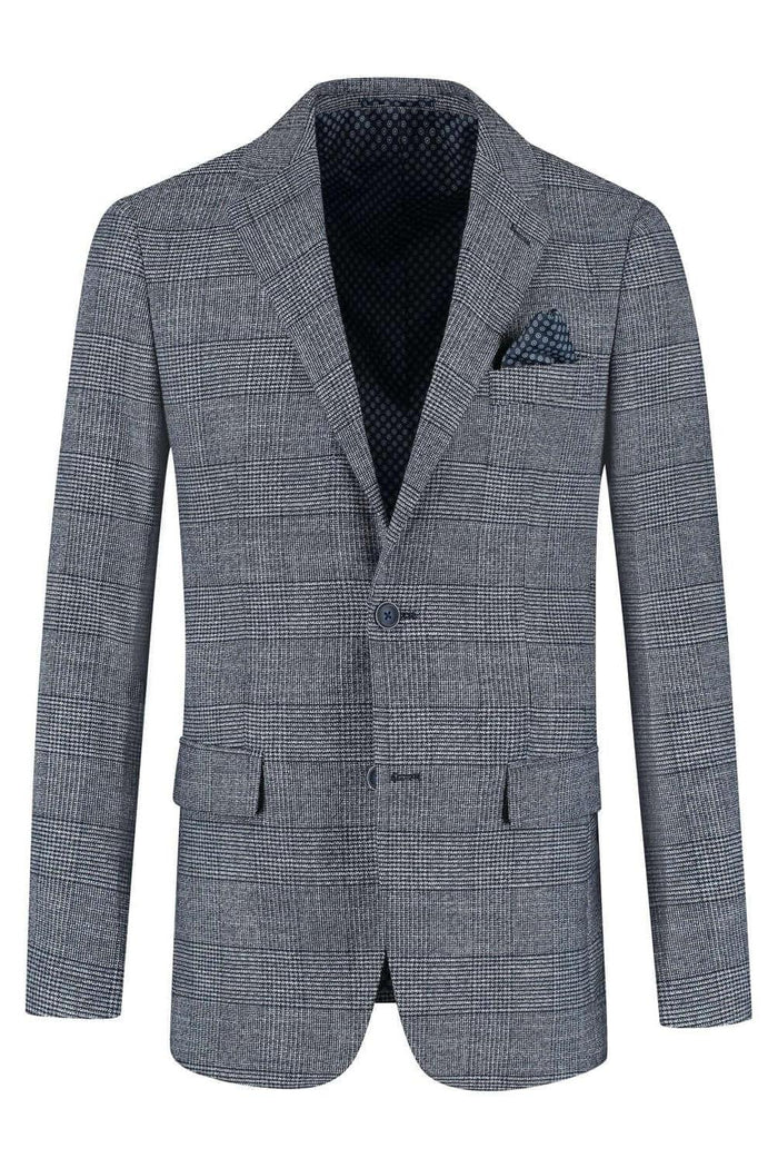 Pak Glen Check blauw