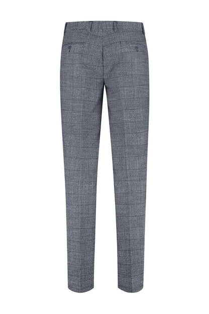 Pak Glen Check blauw