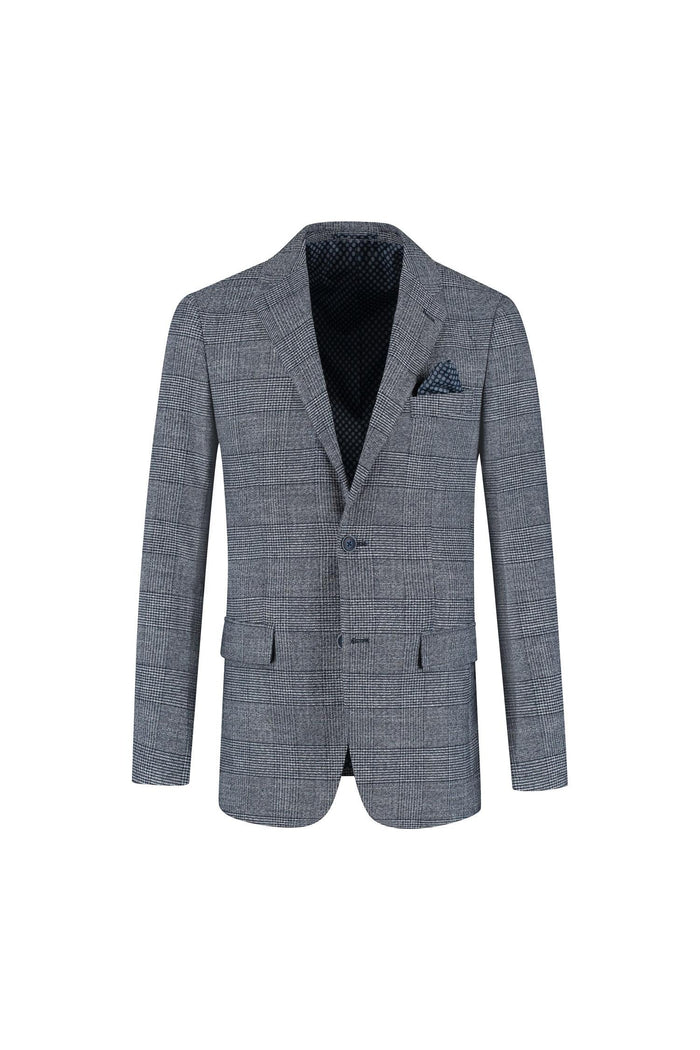 Pak Glen Check blauw