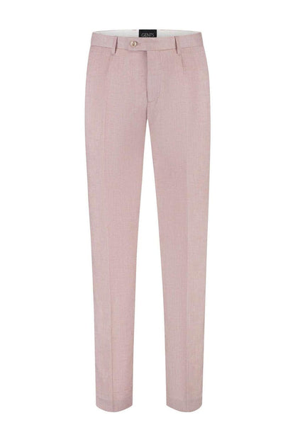 Pak lichtroze 3-delig broek met modern ontwerp, perfect voor lente en zomer mode.