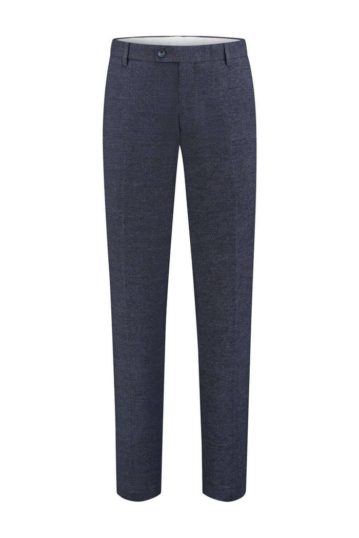 Pak ruit stretch blauw
