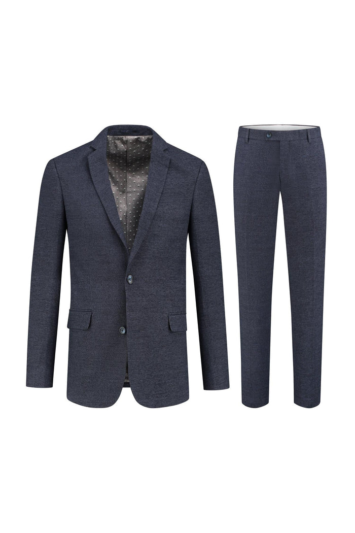 Pak ruit stretch blauw