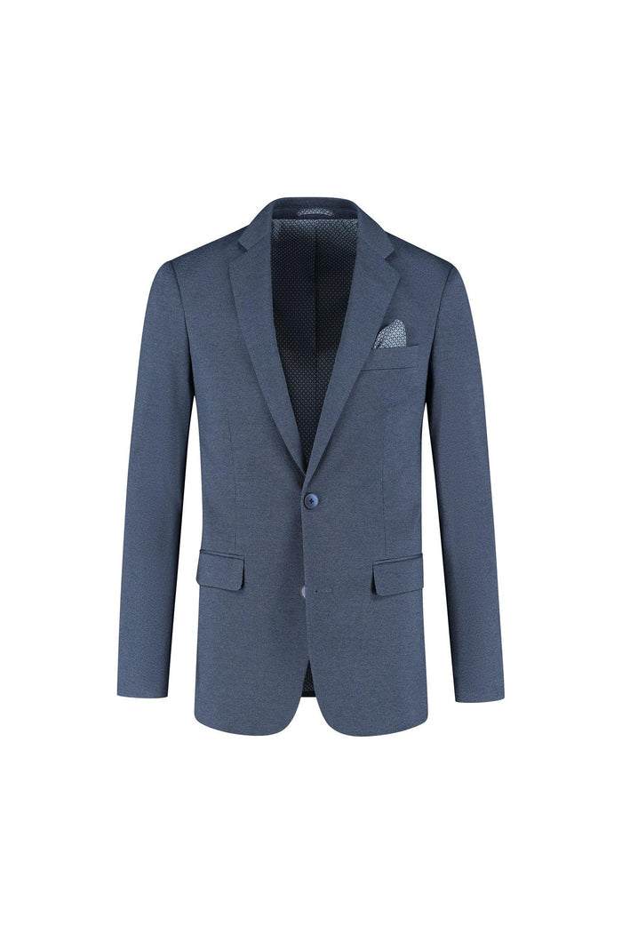 Colbert stretch birdseye blue