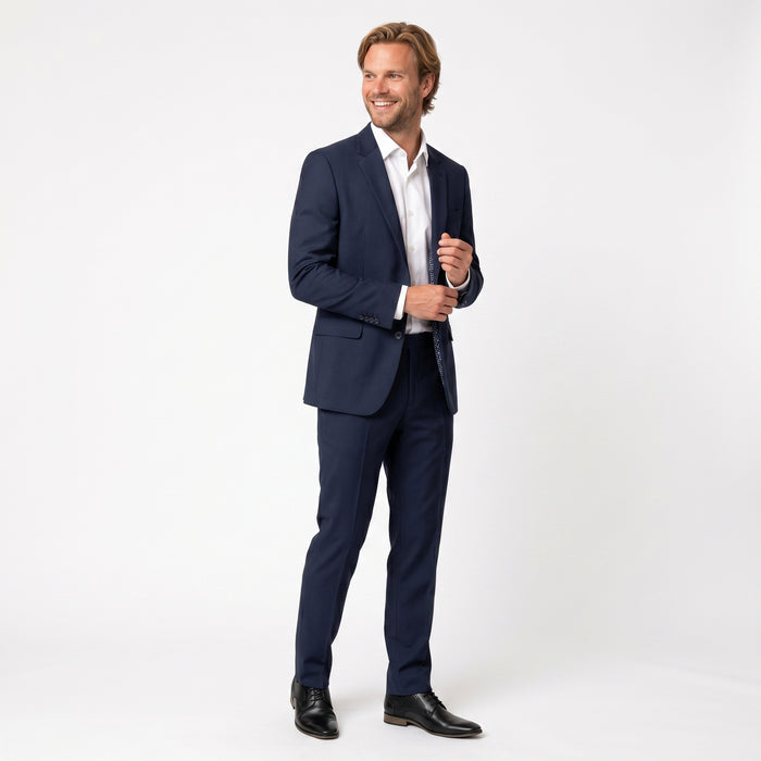 Pak Wol blauw 2-delig