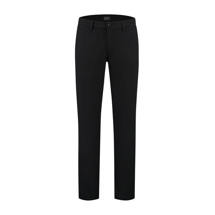 Pantalon comfort stretch zwart MixMatch, zwarte broek met comfort-stretch en bewegingsvrijheid.