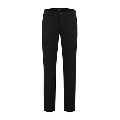 Pantalon comfort stretch zwart MixMatch, zwarte broek met comfort-stretch en bewegingsvrijheid.