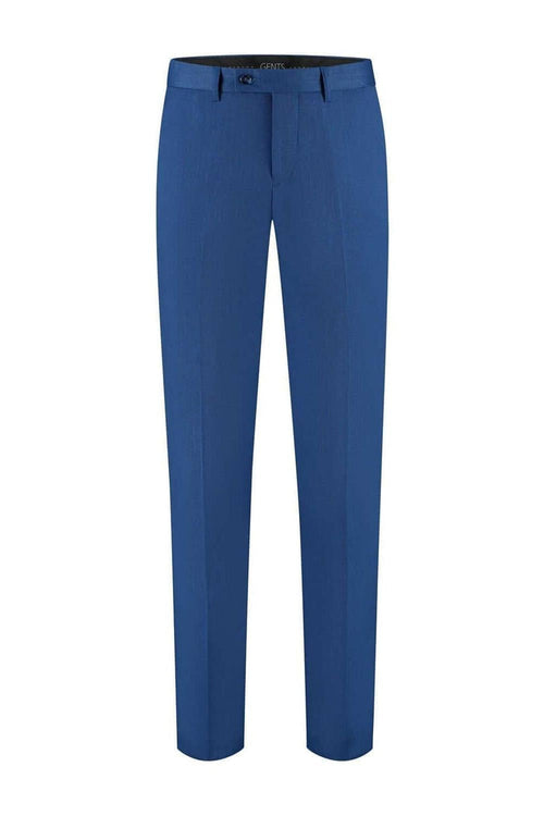 Pantalon linnenlook blauw