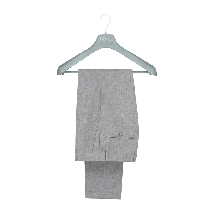 Pantalon linnenlook grijs