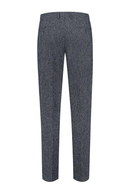 Pantalon melange navy