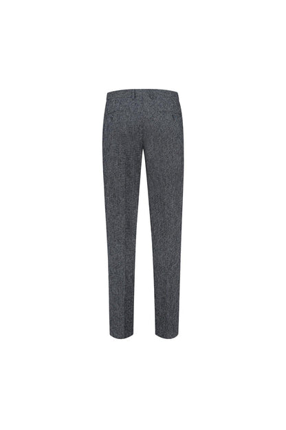Pantalon melange navy