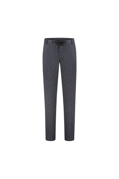 Pantalon pied-de-poule navy