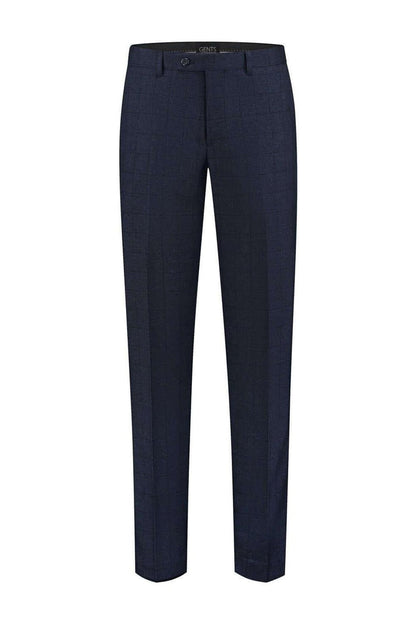Pantalon ruit blauw