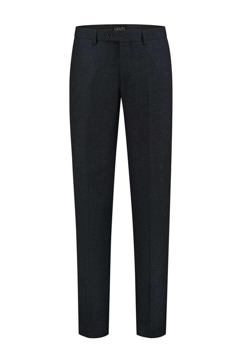 Pantalon structuur blauwbruin