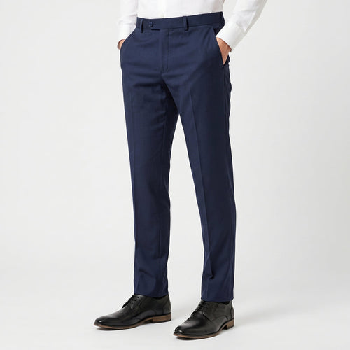Pantalon wol blauw MixMatch