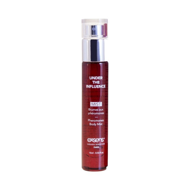 Parfum cu feromoni EXSENS Under The Influence, pentru păr și corp, note de trandafir și patchouli, 15 ml