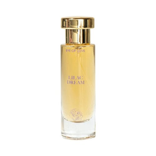 Parfum cu feromoni EYE OF LOVE Lilac Dream, pentru femei, note de vanilie, flori de măr și lemn de cașmir, mov, 30 ml