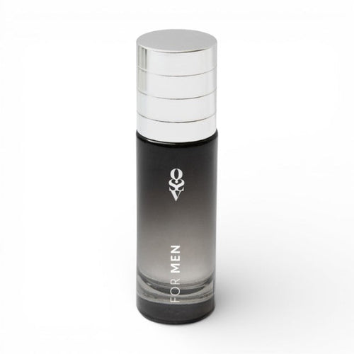 Parfum cu feromoni pentru bărbați OBSESSIVE for Men, note de portocală, iasomie, bergamotă, mosc alb, 10 ml
