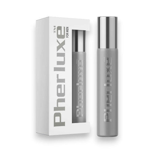 Parfum cu feromoni PHERLUXE Silver, pentru bărbați, note de mandarină, piper și lemn de santal, 33 ml