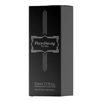 Parfum cu feromoni PHEROSTRONG For Men, pentru bărbați, note de grepfrut, iasomie și patchouli, 50 ml