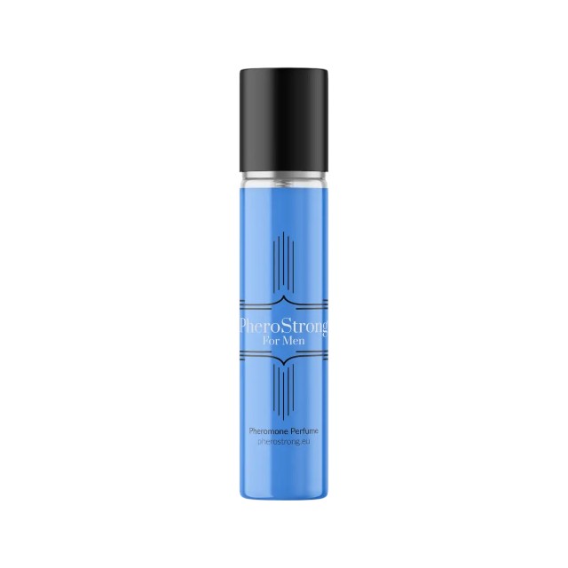 Parfum cu feromoni PHEROSTRONG For Men, pentru bărbați, note de grepfrut, iasomie și patchouli, 15 ml