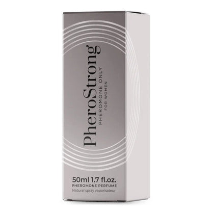 Parfum cu feromoni PHEROSTRONG Only For Women, pentru femei, note de iasomie, zmeură și boabe de tonka, 50 ml