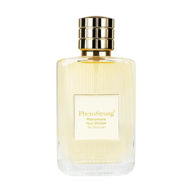 Parfum cu feromoni PHEROSTRONG Your Choice, pentru femei, cu note de mango, bergamotă și iasomie, 50 ml