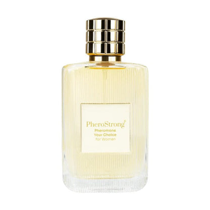 Parfum cu feromoni PHEROSTRONG Your Choice, pentru femei, cu note de mango, bergamotă și iasomie, 50 ml
