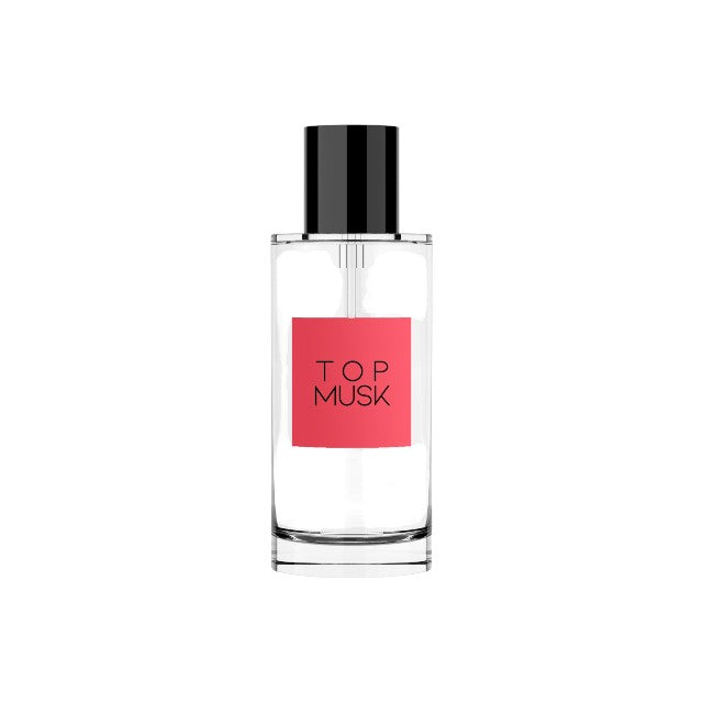 Parfum cu feromoni RUF Top Musk For Men, pentru bărbați, cu note de lămâie, pin și lemn de cedru, 50 ml
