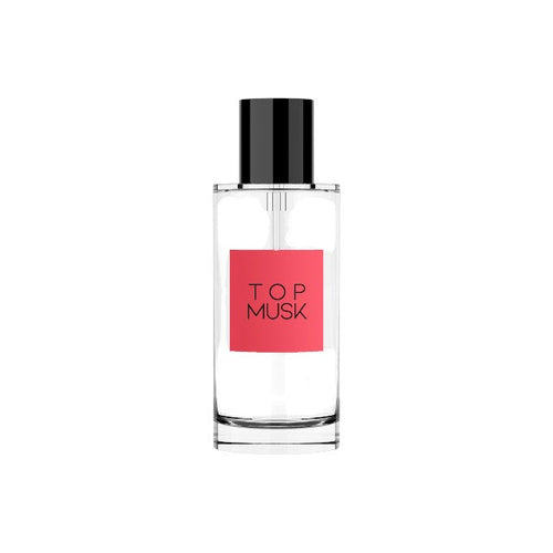 Parfum cu feromoni RUF Top Musk For Men, pentru bărbați, cu note de lămâie, pin și lemn de cedru, 50 ml