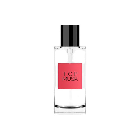 Parfum cu feromoni RUF Top Musk For Men, pentru bărbați, cu note de lămâie, pin și lemn de cedru, 50 ml