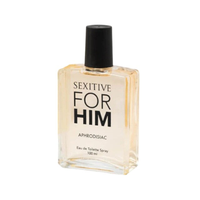 Parfum cu feromoni SEXITIVE For Him - VIP, pentru bărbați, note de lămâie, mentă și lemn de ambră, 100 ml