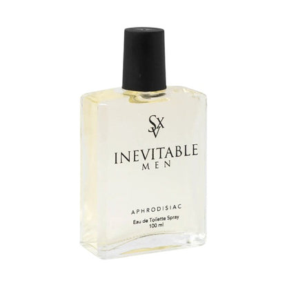 Parfum cu feromoni SEXITIVE Inevitable Men - VIP, pentru bărbați, note de ambră, vanilie și lemn de santal, 100 ml